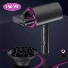 Foldable Hair Dryer, Student Dormitory Hot And Cold Constant Temperature Hair Dryer, Portable High Wind Speed Blower For Home Use - Grey - View 3