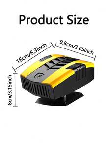 Car Heater 12V Auto Portable Heater 2 In 1 Heating & Cooling Defogger Defroster 360 Degree Rotation Windshield Demister For Car,SUV,RV,Truck - Multicolor - View 7