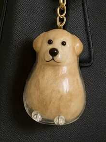 1Pc个性定制猫狗毛宠物收纳盒钥匙扣吊坠包，定制名字文字，猫狗毛收纳胶囊钥匙扣吊坠包系列隐藏式猫狗毛包，留住猫狗带给我们的专属回忆，适合送给家人、朋友、女朋友、爸爸、妈妈、孩子、男朋友、女朋友、她、他