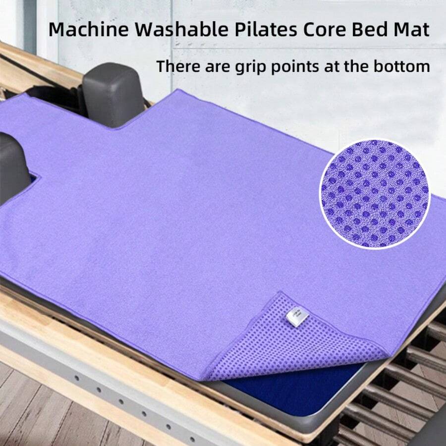 Washable Pilates Core Mat, Non-Slip Sweat-Absorbent Soft, Warm Yoga Blanket, Portable Lightweight Dirt-Proof Mat - Multicolor - View 1