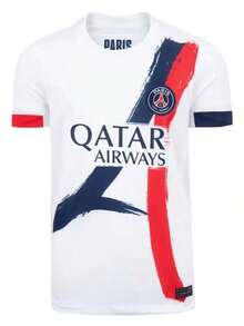 PSG White Jersey - New Release - Gorgeous! - Branco±P - View 2
