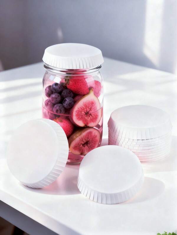 50/100/200pcs White Paper Cup Lids - Durable, Disposable And Stackable Travel Cup Lids - Perfect For Coffee, Tea, Juice And Cold Drinks - Keeps Beverages Clean And Safe