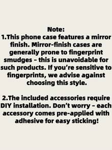 1pc Laser Heart Pearl Phone Case With Makeup Mirror, Compatible With IPhone 17/17 Air/17 Pro/17 Pro Max, Compatible With IPhone 16-7/Pro/Pro Max/Plus, S10-S25/Ultra/FE/Plus/Ultra, Compatible With Redmi, - Elegant Girly 3D Decor, Delicate & Cute Portable, Niche Design, Anti-Drop & Scratch,International Version, Not The Domestic Version - Silver - View 7