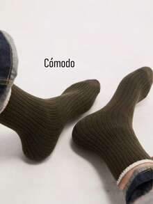 6/12 Calcetines Deportivos Casuales, Calcetines cálidos y de longitud media, Multicolor, calcetines multicolor con puño, perfectos para combinar con mocasines y zapatos oxford, calcetines de corte alto modernos y lindos, inspirados en la moda y la cultura popular de las redes sociales - multicolor 2 - Ver 9