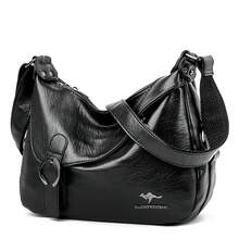 2025 New Luxury Designer Shoulder Crossbody Bags Women Purses And Hangbags Female Genuine Soft Pu Leather Casual Messenger Bag - Black - View 13