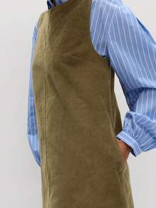 女士秋冬连衣裙，Date Garden日常家居服，迷你直筒连衣裙