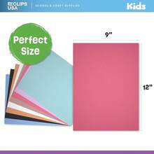 Construction Paper Bulk (50 Sheets) 9 X 12 Construction Paper For Kids, Color Art Paper, Assorted Colors, 50 Sheets Per Pack, (1 Pack) - 1 包 - 查看 2