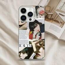 Funda Blanca Mate Antigolpes Compatible con 17,16,15,14,13,12,11,Pro,MAX de SNSD Girls Generation Taeyeon - z8 - Ver 8