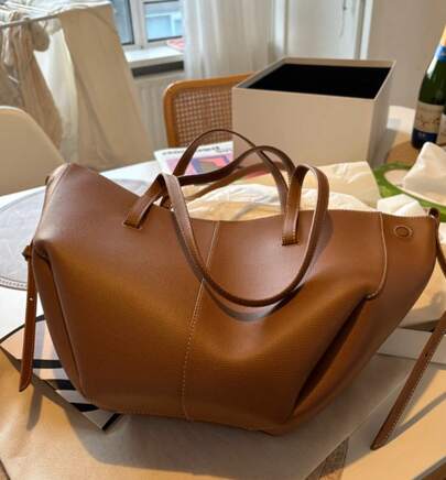 Damen Shopper Tasche Großvolumen – faltbar, Handtasche, Umhängetasche, Axeltasche