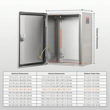Wire Junction Boxes - 40,6 x 30,5 x 15,2 cm - Voir 7