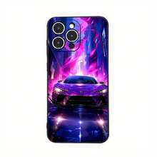Funda protectora suave de TPU con patrón de coche deportivo de ensueño, compatible con 16 Pro Max/16 Pro/15/15 Plus/15 Pro/15 Pro Max, 14/14 Plus/14 Pro/14 Pro Max, 13/13 Pro/13 Pro Max, 12/12 Pro/12 Pro Max, 11/11 Pro/11 Pro Max, mini regalo tipo S para hombres y mujeres - Colores mixtos - Ver 6