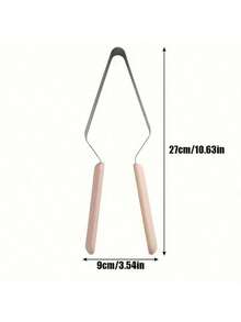 Professional Stainless Steel Cake Slicer - Triangle Cutter & Separator For Perfect Slices, Ideal For Desserts, Birthday Parties, Pizza & Cheesecakes