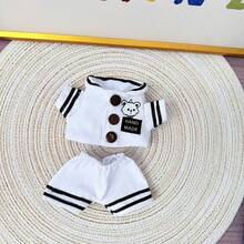 FOR LABUBU Casual Spring Friend Outfit Set 1/2/3, 17CM Fashionable Football Sports Outfit (Doll Not Included) - Multicolor - View 14