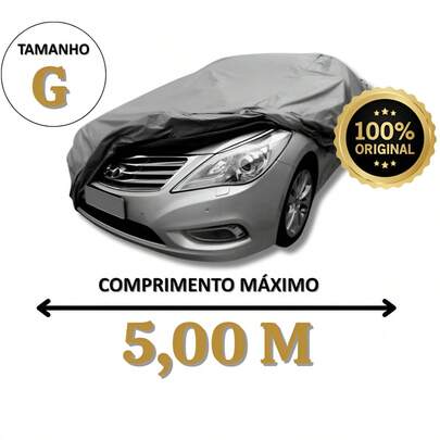 CAPA PARA COBRIR CARROS FORRADA COM PROTEÇÃO UV