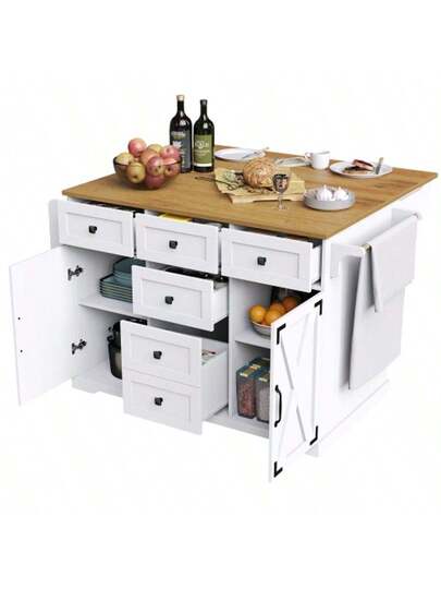 High Quality Kitchenware, Multifunctional Serving Trolley Storage Space Large Space, Mobile Buffets, Kitchenware Kitchens, Zwart view 6