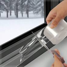 Clear Window Sealing Tape, 2 In X 16.4 Ft, Suitable For Sealing Crevices Between Doors, Windows, And Shower Glass. Winter Window Sealing To Block Cold Drafts. Residue-Free, Removable Adhesive - Nhiều màu - Xem 2