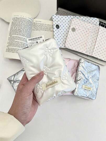 A Korean-Style Bowknot Passport Holder, Multifunctional Travel Ticket And Document Card Storage Bag For Going Abroad., Makeup Bag, Makeup Bags, Cosmetic Bag, Makeup Organiser, Travel, Makeup Pouch, Make Up Bags, Bags, Vanity Accessories, Small Makeup Bag, Makeup Pouch, Cosmetic Bag, Large Capacity, Large Makeup Bag, Christmas Gifts, Pouch, Travel, Gifts For Women, Women's Pouch, Clutch / Small Handbag, Makeup Organizer, Pouch, Brush Holder, Mini Pouch, Large Capacity Pouch,Gifts For Women,Christmas Gifts,Gift Ideas For Women