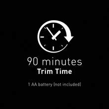 AFRT Panasonic Men S Ear And Nose Hair Trimmer Wet Dry Hypoallergenic Dual Edge Blade - ER-GN30-H - 黑色 - 查看 8