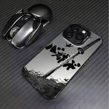 La funda protectora V-Vagabond presenta un acabado mate, una funda de teléfono creativa personalizada y minimalista, resistente a golpes y caídas, a prueba de manchas y duradera, diseñada para resistir caídas.Aplicable a  17/17 Pro/17 Pro Max/17 Air/ 16/16 Pro/16 Pro Max/16 Plus/ 15/15 Pro Max/15 Pro/15 Plus/ 14/14 Pro/14 Plus/14 Pro Max/ 13/13 Pro/13 Pro Max/12/12 Pro/12 Pro Max/11/11 Pro/11 Pro Max/XR/X/XS/XS Max Es el regalo de cumpleaños perfecto para novias, novios, esposos, esposas, amigos, o para uno mismo, innovador y a la moda, adecuado tanto para hombres como para mujeres. - Negro 1956 - Ver 1