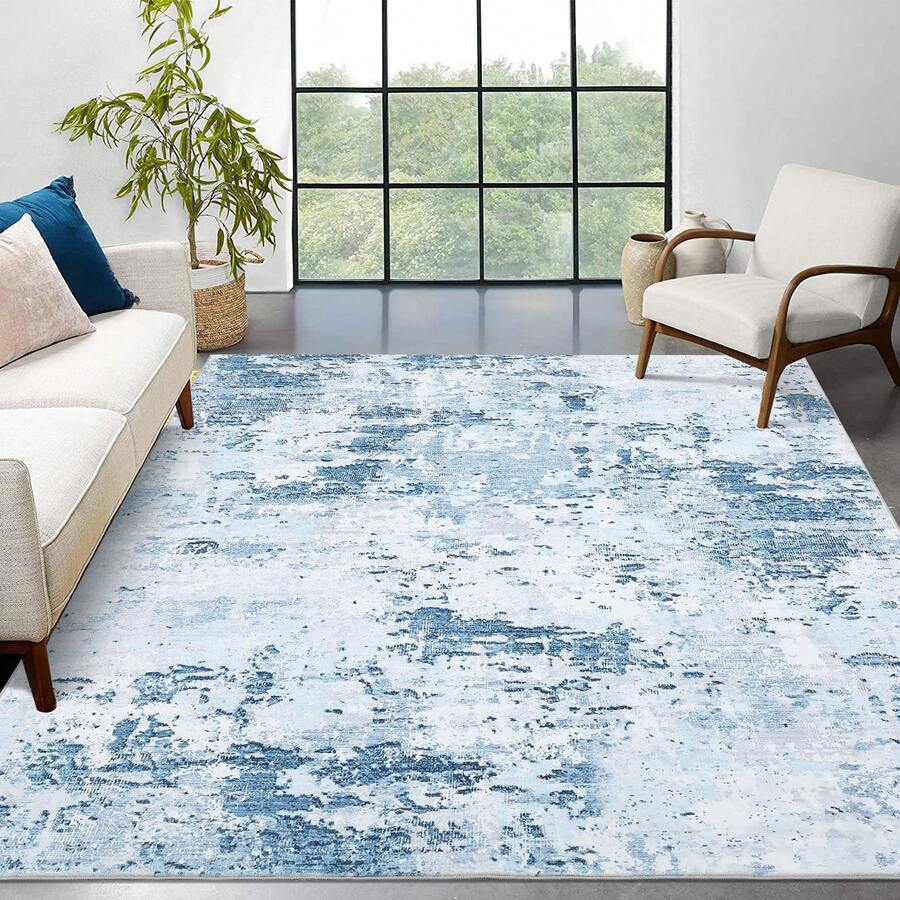 Tapis - Bleu ciel - Voir 1