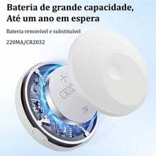 Artefacto antipérdida GPS adecuado para dispositivos antipérdida de Apple para rastreadores de ancianos, niños, mascotas y niños. - 3 blancos - Ver 4
