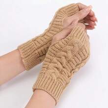 Women's Comfortable Winter Fingerless Gloves - Elastic, Warm, Stretchy And Touchscreen Friendly, Winter Gloves