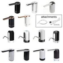 Water Bottle Pump, Automatic Water Dispenser Type-C Charging Portable Electric Water Jug Dispenser - Multicolor - View 1