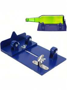 DIY玻璃瓶切割器套装 - 锋利硬质合金刀片，手动工艺工具，适用于葡萄酒瓶等，玻璃瓶切割器，DIY套装，锋利，硬合金切割头 - 彩色 - 查看 4