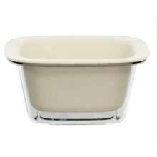 1pc超实用少女心精致迷你双层沥水篮果蔬洗菜篮水果清洗工具可爱迷你优质果盘沥水盆省钱指南（随机贴纸，轻微划痕，正常现象） - 彩色 - 查看 8