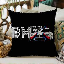 1/4 szt. poszewka na poduszkę BMW, dekoracja na przyjęcie domowe, na sofę, do salonu, sezonowa dekoracja sofy, świąteczny akcent do domu, fajny wzór, zapięcie na zamek błyskawiczny, dekoracyjna poduszka do wnętrza samochodu, świąteczne zakupy - Wielokolorowe - Zobacz 14