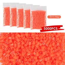 1000/2000/5000 piezas Cuentas de fusión Mini de 2.6mm, Cuentas de hierro de rompecabezas de píxeles, Juguetes educativos de alta calidad hechos a mano para manualidades