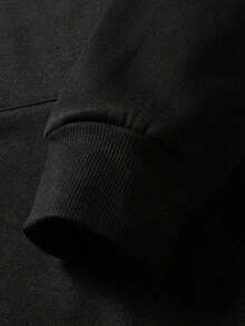 Men's Casual Novel Hoodie With "YOUNGLA" Text Pattern, Daily Casual Wear, Autumn And Winter Gifts, Comfortable And Versatile, Fashionable Street, Suitable For Daily And Outdoor Wear. - 藍色 - 查看 10