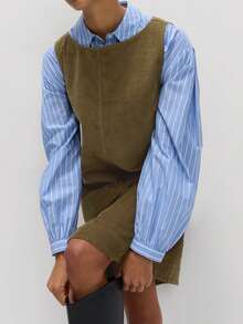 女士秋冬连衣裙，Date Garden日常家居服，迷你直筒连衣裙