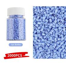 1000/2000 piezas - Juego de cuentas de fusión de 2.6mm, ideal para principiantes y aficionados de las artes y manualidades, joyería de cuentas creativa, material duradero, suministros de cuentas, diseñadores creativos, regalo perfecto para Halloween, Navidad, días festivos