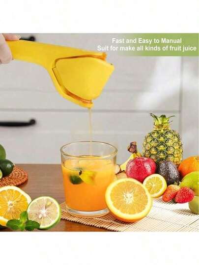 1 pièce Presse-citron, Presse-citron vert facile à presser, Extracteur de jus pliable