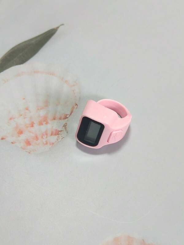 1pc/3pcs Resettable 5-Digit LCD Electronic Counter With Digital Display, Small Finger Counter For Sports Training(Black) Ring Counter Size Universal