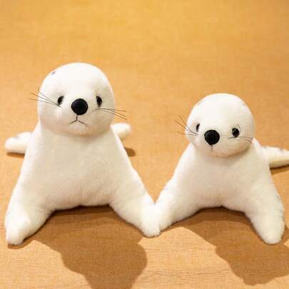 Cute Seal Plush Doll, Soft Stuffed Seal Doll, Marine Animal Plush Doll, Birthday Gift For Girlfriend