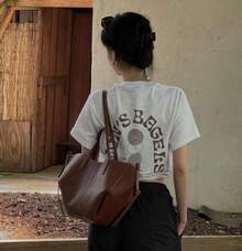 Damen Shopper Tasche Großvolumen – faltbar, Handtasche, Umhängetasche, Axeltasche