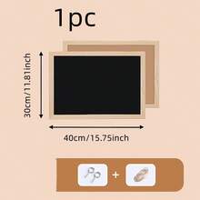 لوحة إعلانات خشبية ريفية، لافتة طباشيرية لمقهى ومطعم، إطار لوحة طباشيرية خشبية، عرض قائمة الطعام، لوحة الأسعار، لوحة رسائل قابلة للمسح - الرفيق المثالي للدراسة والعمل. لوحة إعلانات، لوحة رسم، لافتة ديكور الحائط.