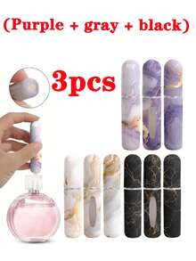 1Pieces Mini Refillable Travel Perfume Nebulizer Set , Spray Bottle, Small Portable Liquid Dispenser Sprayer Travel Essentials School School Supplies Holiday Camping Holiday Essentials Vacation Accessories Women's Perfume Men's Perfume Beach