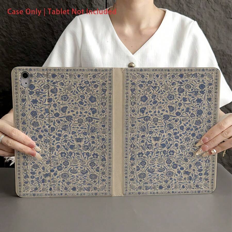 This Book-Style Tablet Protective Case Is Compatible With IPad 10th Gen, IPad Air (M2)/IPad Pro (M4)/Air 4/5/6/Pro 10.5/2022/2021/2024/12.9/Mini 7/2019/Air M3/A16 2025, As Well As Galaxy Tab S9 FE/S8 Plus/S7/S10, Tablets, And Tablets. - Multicolor - View 1