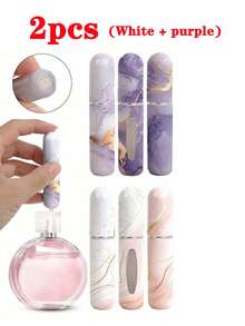 1Pieces Mini Refillable Travel Perfume Nebulizer Set , Spray Bottle, Small Portable Liquid Dispenser Sprayer Travel Essentials School School Supplies Holiday Camping Holiday Essentials Vacation Accessories Women's Perfume Men's Perfume Beach