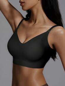 1/2 Pcs Seamless Backless Wireless Bra - 3-Way Cross-Back Design, Removable Pads & Adjustable Straps, Elegant Everyday Undergarment For Women, Comfortable Undergarment, Sleek Underwear, Smooth Texture - Nhiều màu-1 - Xem 3