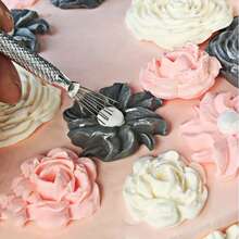 Juego de 8 piezas de herramientas de acero inoxidable con forma de aguja, adecuado para cerámica y escultura de arcilla - Multicolor - Ver 3