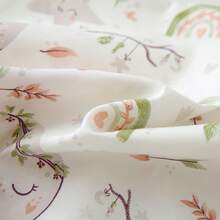 1pc Baby Crib Guard Rail Soft Padding, Infant Crib Bumper Liner, Cartoon Print Cushioned Bed Fence, Newborn Anti-Collision Protection Guardrail - Stars and Moon - View 7