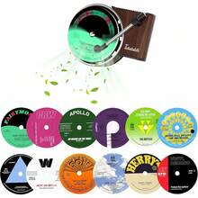 12PCS Customizable Car Air Freshener Vent Clip, Singer Album Cover Record Player Shape, Music Lover Gifts. (Retro) - Retro - 查看 7
