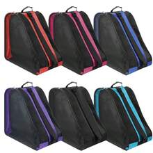 Thick Skating Shoes Storage Bag, Suitable For All Seasons, Roller Skates Bag For Adults, Triangular One Shoulder Thickened Breathable - Multicolor - View 7