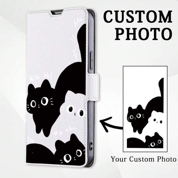 Capa de celular flip personalizada com nome e símbolo em inglês, estampagem a quente para casais, pais, formatura, feriados e aniversários. Compatível com iPhone 16 Pro/15 Pro/14 Pro/13 Pro Max/12/12 Pro/X/XS/S25 Plus/S24 Ultra/S23+/S22 Ultra/S21 Ultra/S20 FE/S8/A16/A15/A72/A70/A55/A51/A35/A33/A32/A24/A23/A22/A21 S/Note 13 Pro+/Note 13/A3/A1+/A2+1/10 C/9 T/Poco X6 Pro/X8 A/A/ P40 Lite.