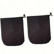 2 Packs Car Mirror Snow Cover, Adjustable Ribbon Mirror Cover, Suitable For Most SUVs, Minivans, Sedans, Easy To Install And Easy Disassemble Design, Universal Accessories For Trucks, Winter Auto Accessories, Compact Cover, Universal Models, Comfortable Fit, Reinforced Stitching, SUV Mirror Shield, Car Owner, Van Owner - one-size - View 8