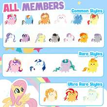 Hasbro 第二季盲盒 - 毛绒挂饰（3.35 英寸，1 包，8 种随机款式） - 2PCS Blind Bag - 查看 12